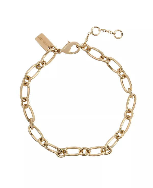 

Браслет-Цепочка для начинающих Coach, gold