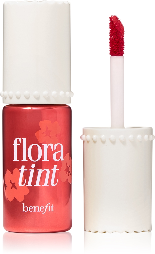 

Floratint lip & cheeks stain жидкая помада для губ и щек Benefit, atspalvis desert rose 6 мл