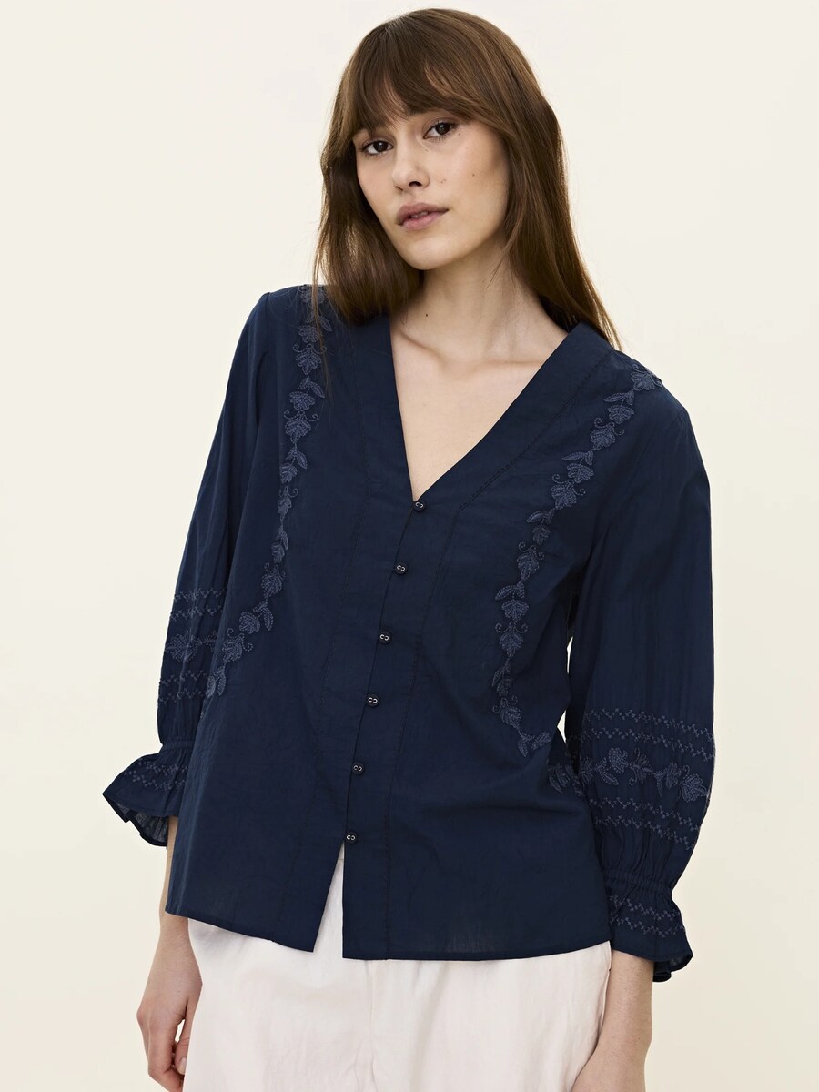 

Блуза Odd Molly Garden, темно-синий