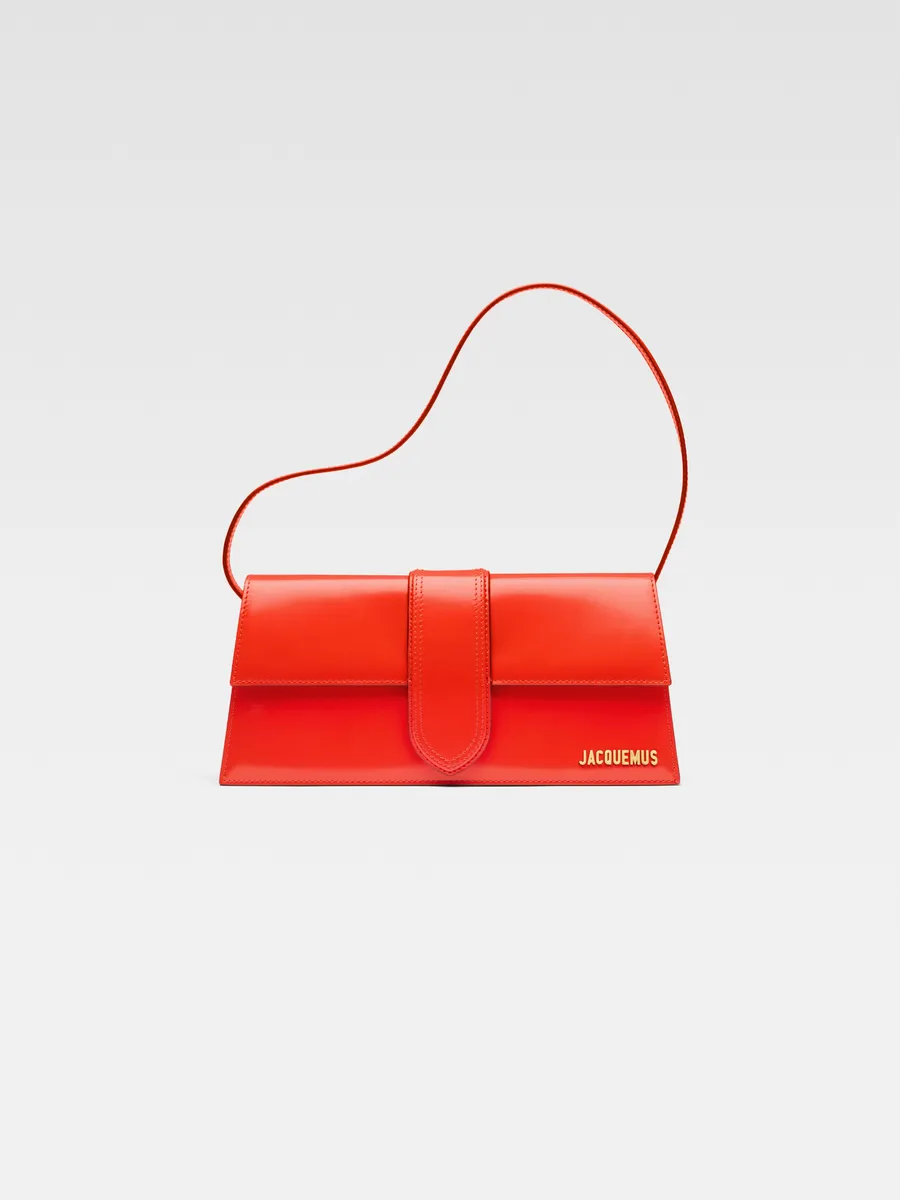

Длинная сумка с клапаном Ле Бамбино Jacquemus, оранжевый