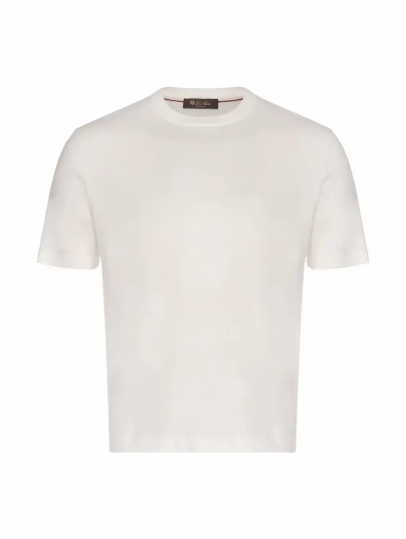 

Хлопковая футболка Loro Piana, белый