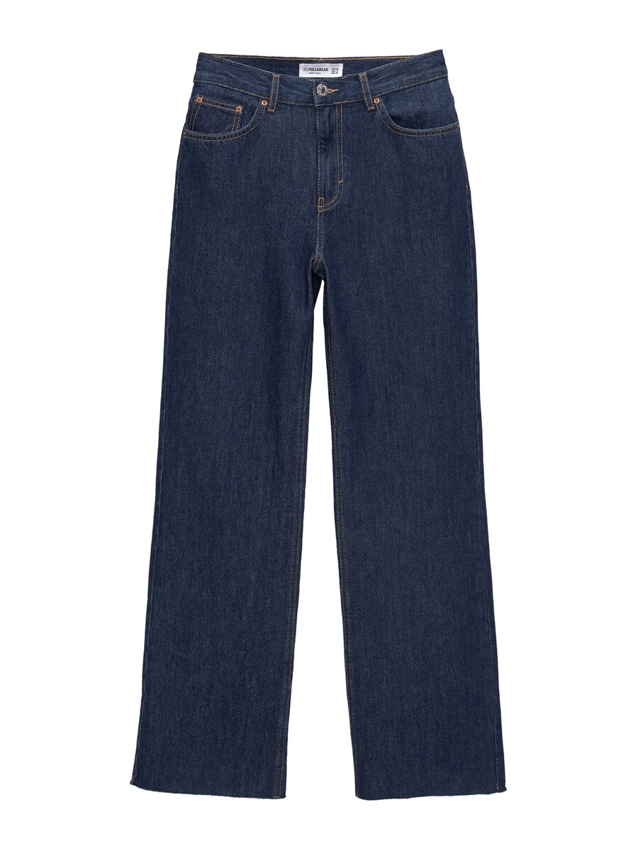 

Джинсы свободного кроя Pull&Bear, синий деним