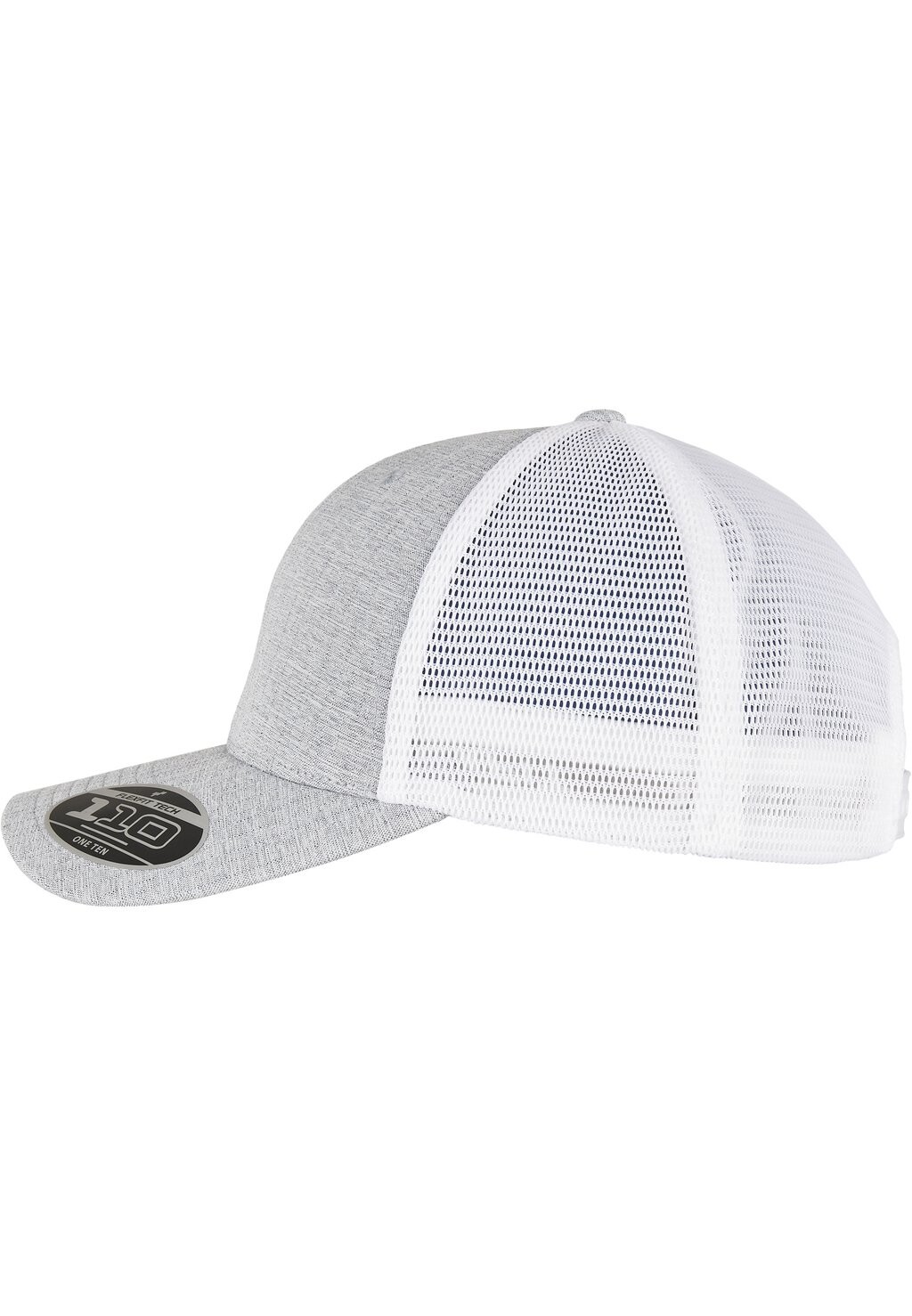 

Бейсболка MESH TONE Flexfit, цвет melange silver/white