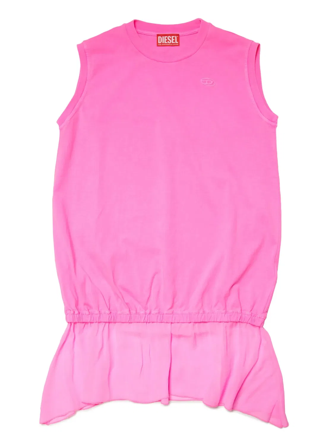 Платье Drolletty с вышитым логотипом Diesel Kids
