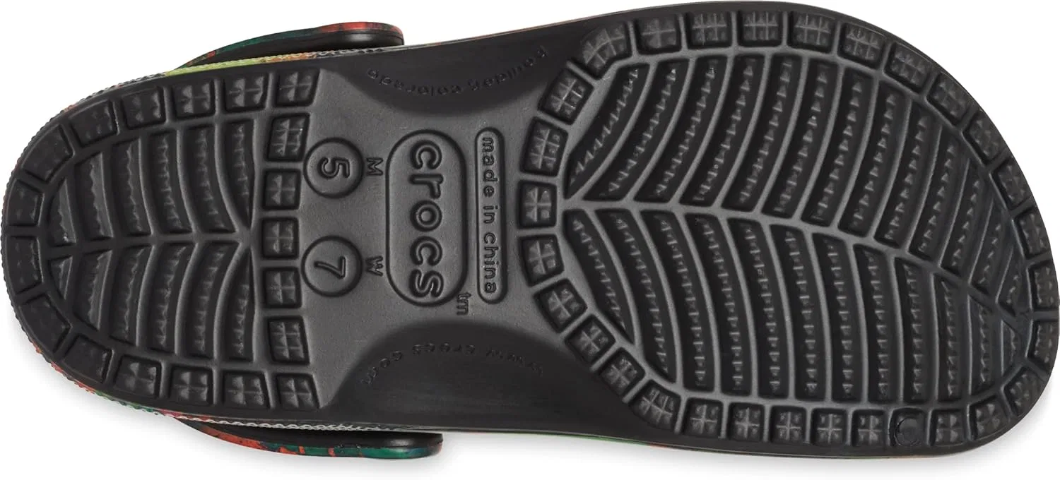 Кроксы Унисекс Взрослые Clsccyberbchclg Clog Crocs, Multi Black — фото 4