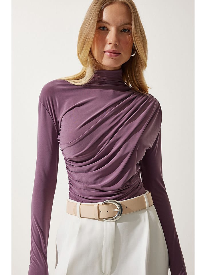 

Блуза Happiness Istanbul Bluse, фиолетовый