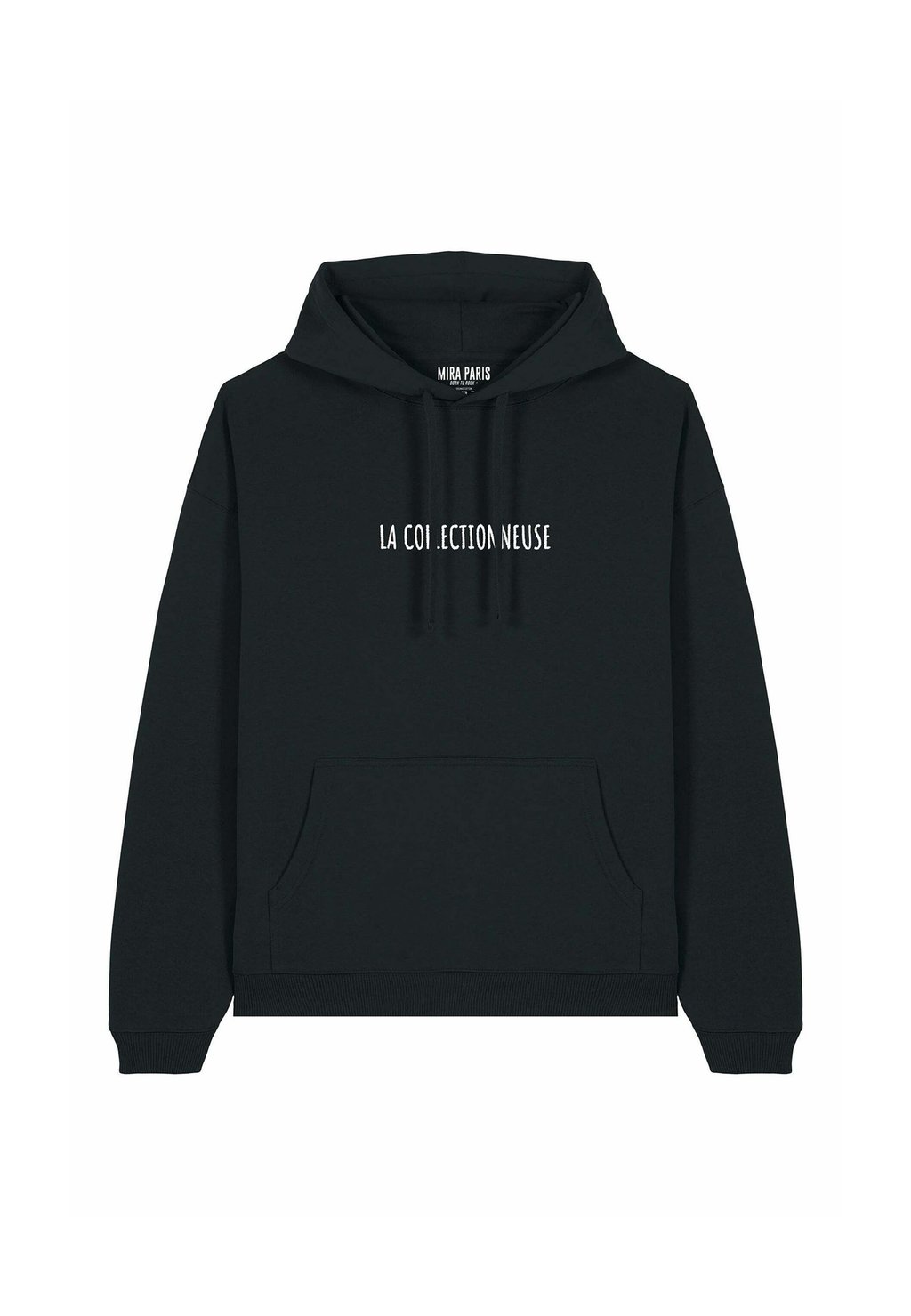 

Толстовка LA COLLECTIONNEUSE EMBROIDERY UNISEX OVERSIZE - Hoodie Mira Paris, черный