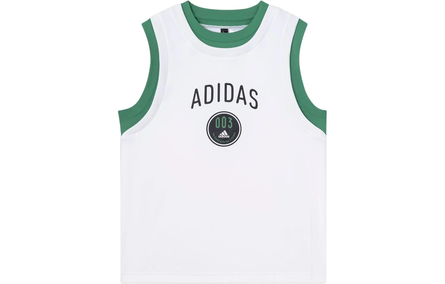 Детская повседневная спортивная футболка с круглым вырезом Adidas, Set (White+Black) — фото 4