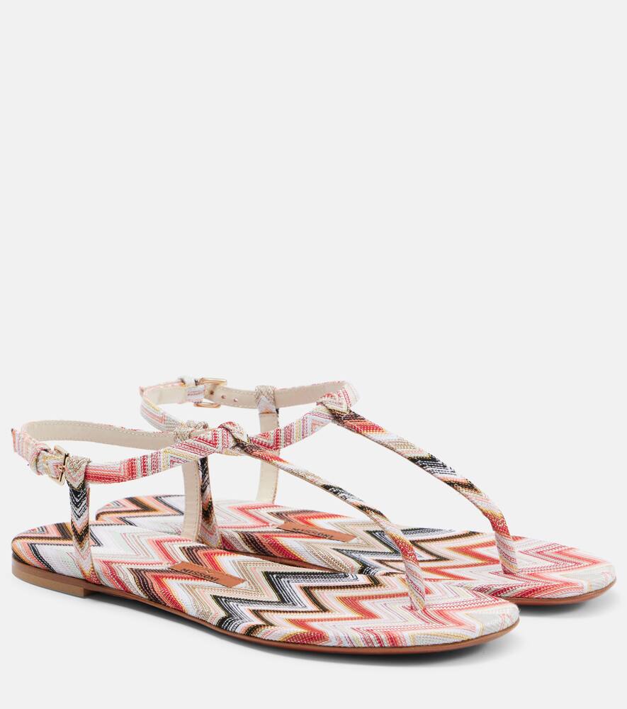 Сандалии Edith Missoni, Pink