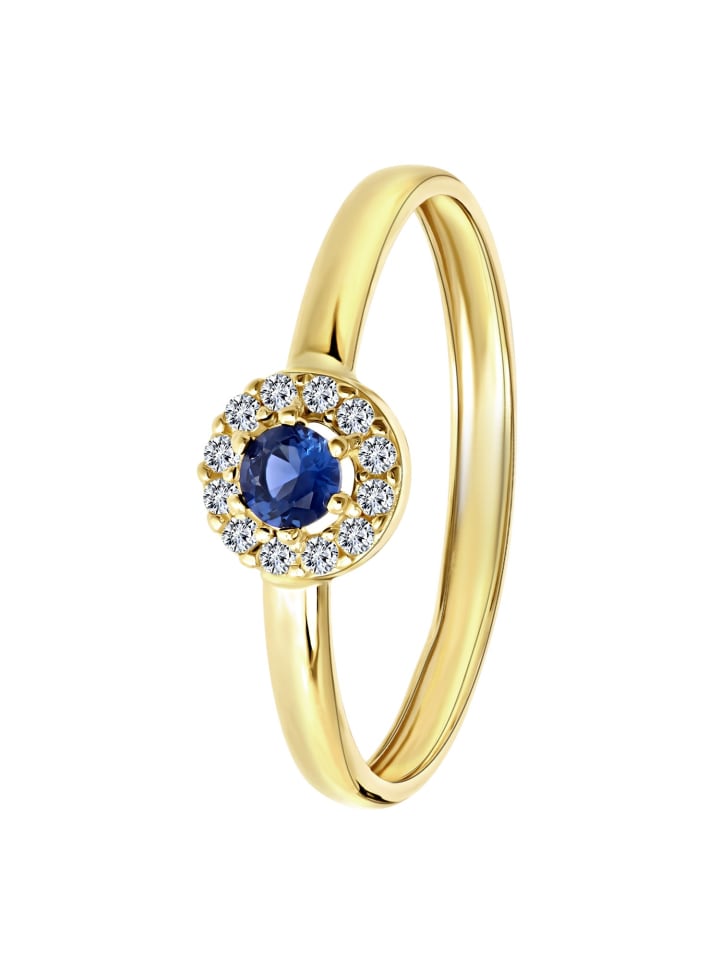 

Круглое кольцо из золота 375 пробы Lucardi