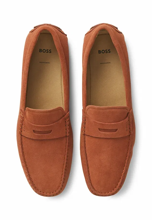 Мокасины Noel mocc sdpeb moccasins Boss, коричневый — фото 3