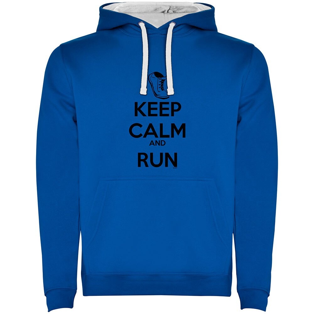 

Худи Kruskis Keep Calm And Run Two-Colour, синий