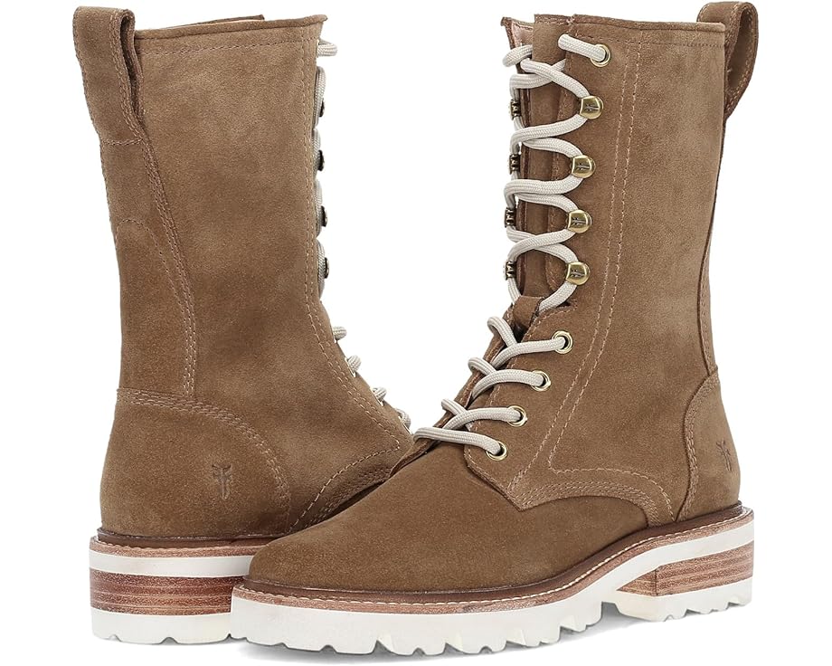 

Ботинки Frye Olivia Combat, цвет Almond
