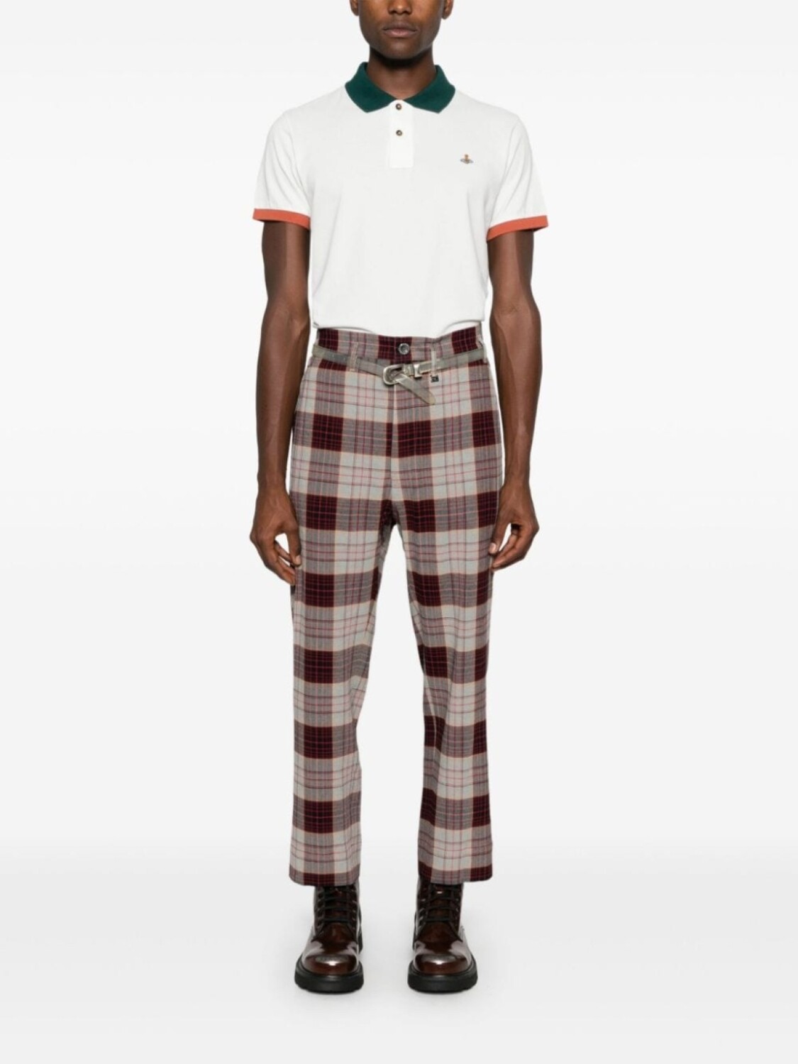 Vivienne Westwood укороченные брюки M Cropped Cruise, нейтральный цвет — фото 2
