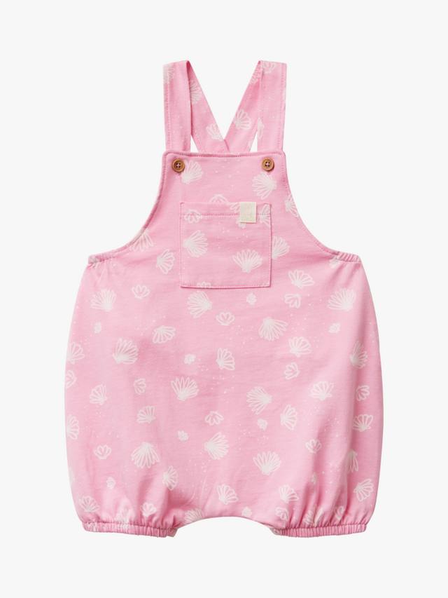 

Детские комбинезоны с морским принтом из хлопка Benetton, Pink