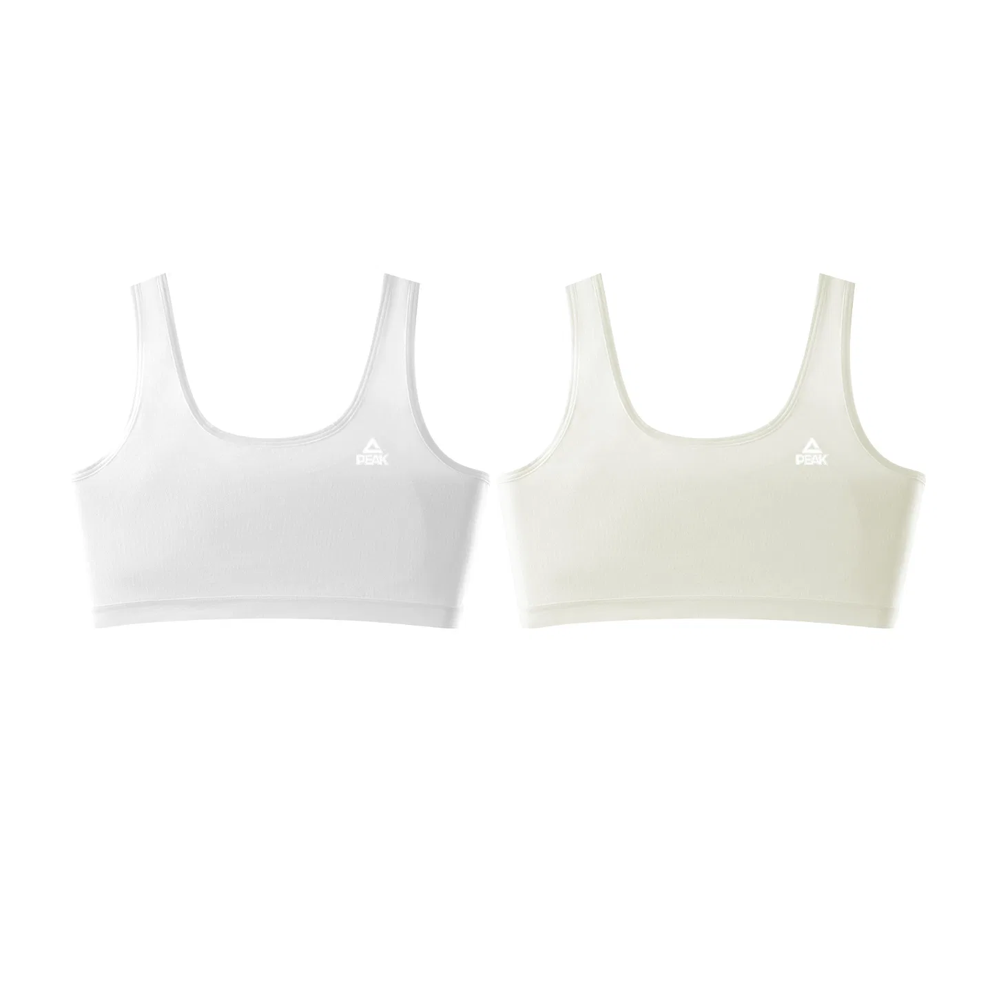 Бюстгальтер для развития PEAK 2 Pack белый+зеленый