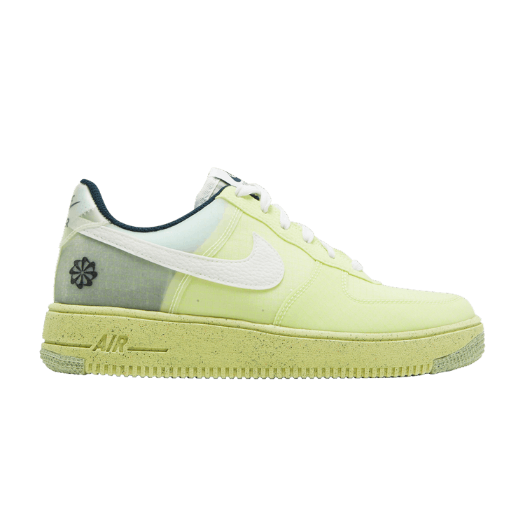 

Кроссовки Nike Air Force 1 Crater GS 'Light Lemon Twist', желтый