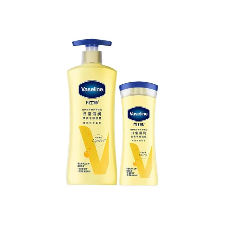 Vaseline Увлажняющая сыворотка восстанавливающий лосьон для тела питающий подтягивающий 30г*2/100г/200г/400г, Oat Serums Body Lotion 400ml+Oat Serums Body Lotion 200ml