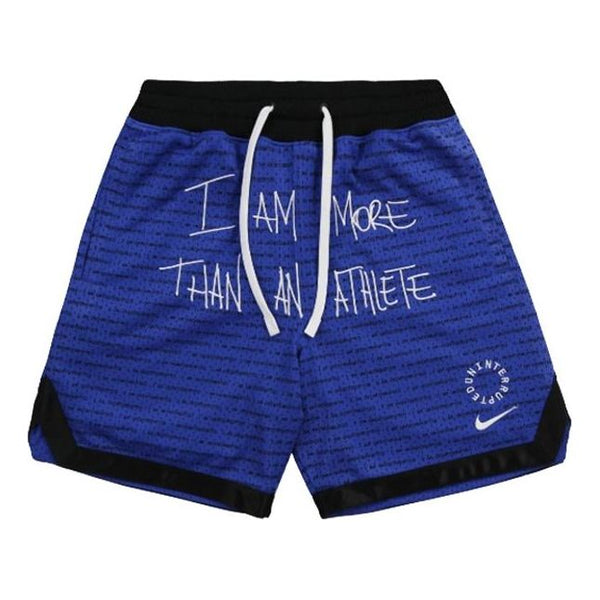 

Шорты x un mtaa hoodie lebron crossover series sports basketball shorts blue Nike, синий