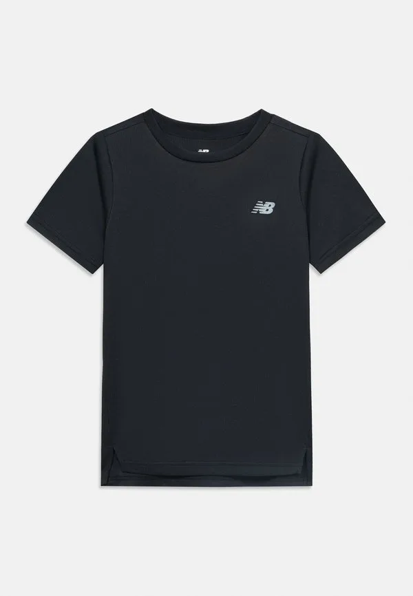 Спортивная футболка, базовая футболка New Balance, Caviar — фото 3