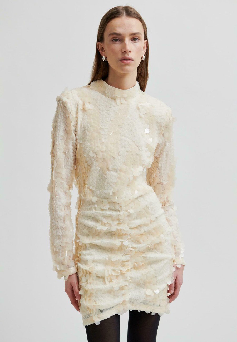 

Платье Second Female GLIMMER , Jet Stream/Beige