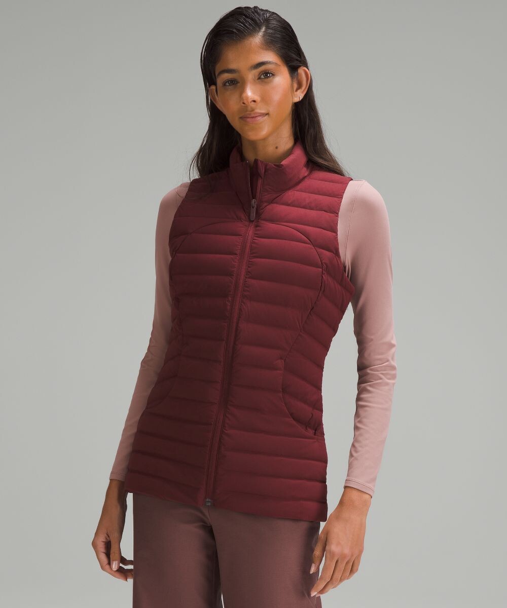 

Жилет Pack It Down Lululemon, красный