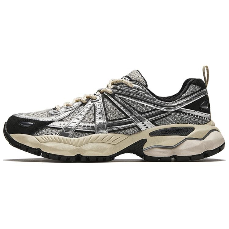 

Кроссовки ANTA Champion Series Lifestyle Shoes Women's Low-top Silver/base Black, черный