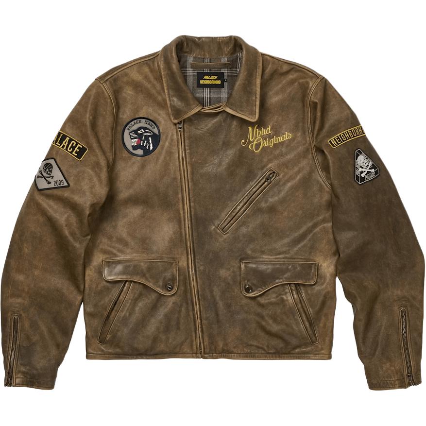 

PALACE Куртка NEIGHBORHOOD совместного бренда, Umber