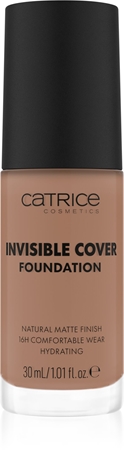 

Жидкая основа с матовым покрытием Catrice Invisible Cover Foundation, 050C 30 ml