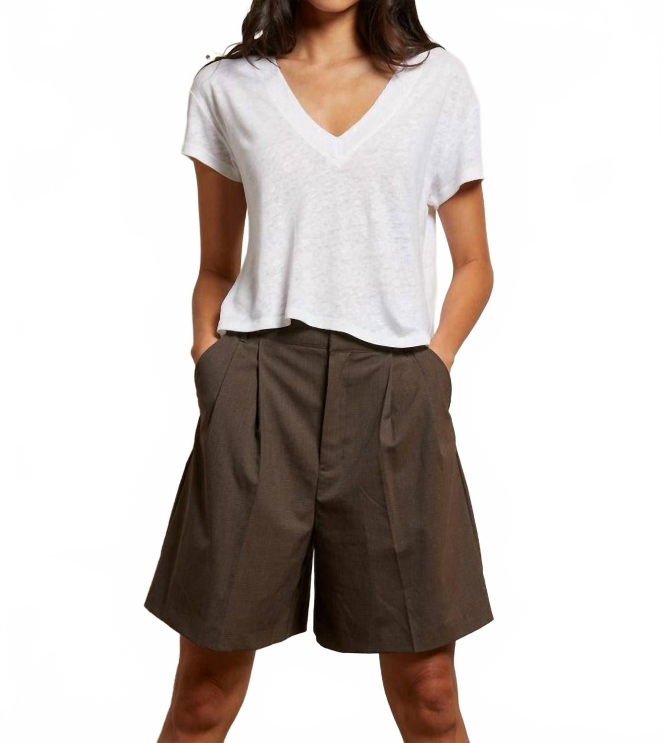 

Футболка с V-образным вырезом Rosie, натуральный цвет PERFECTWHITETEE, естественный, Белый, Футболка с V-образным вырезом Rosie, натуральный цвет PERFECTWHITETEE, естественный