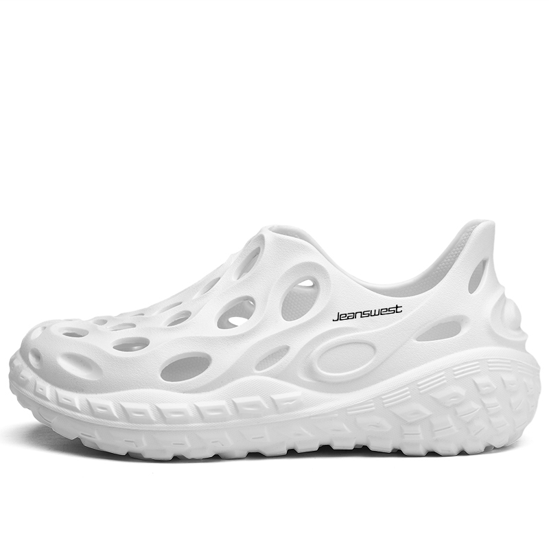 

JEANSWEST Белые клоги Black Warrior для мужчин, цвет White