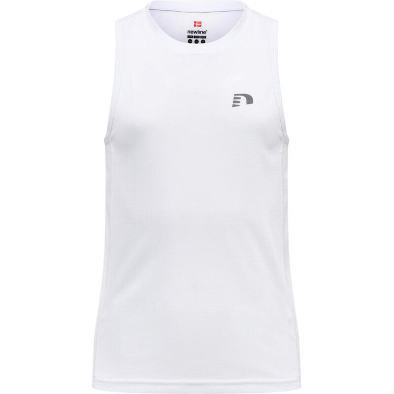 

Детская футболка для бега унисекс Core Running Singlet Airflow NEWLINE, цвет weiss
