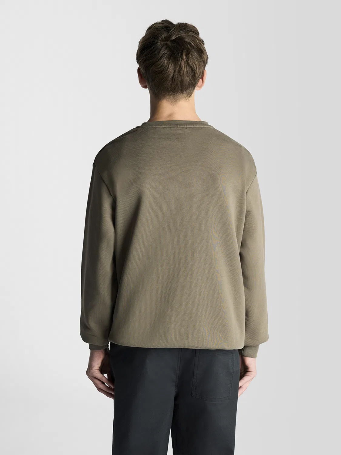 Толстовка Lyle & Scott, Khaki — фото 4