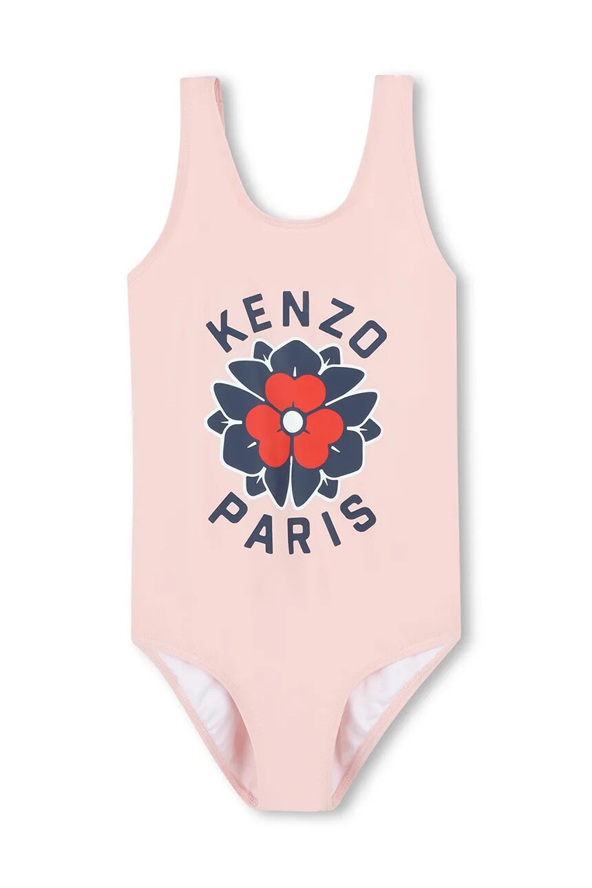 

Слитный купальник для детей Kenzo Kids, оранжевый