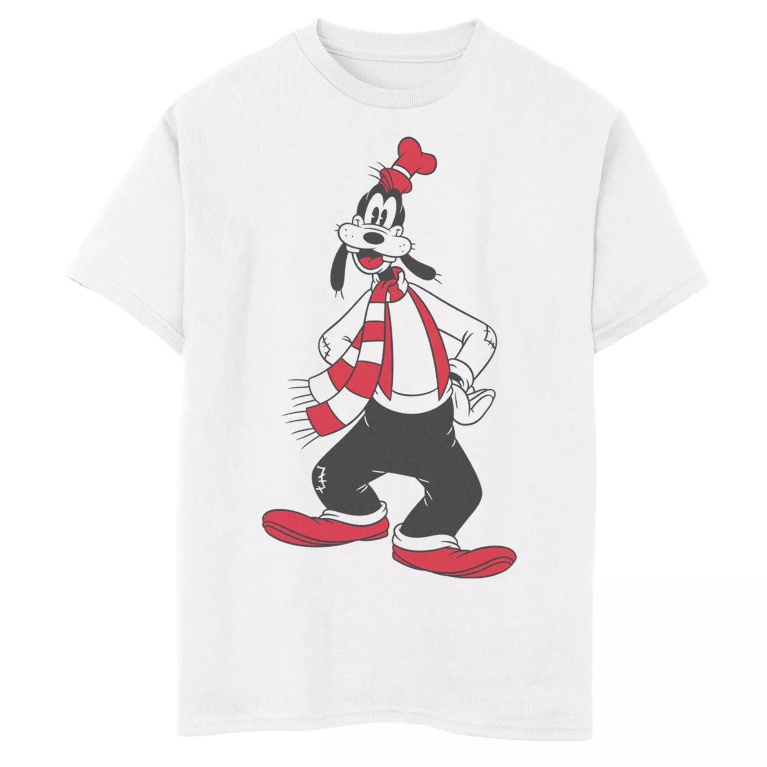 

Рождественская футболка с рисунком Disney's Goofy Boys 8–20 Disney