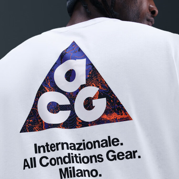 Футболка ACG Quick Dry мужская FC Internazionale Milano Nike, белый — фото 4