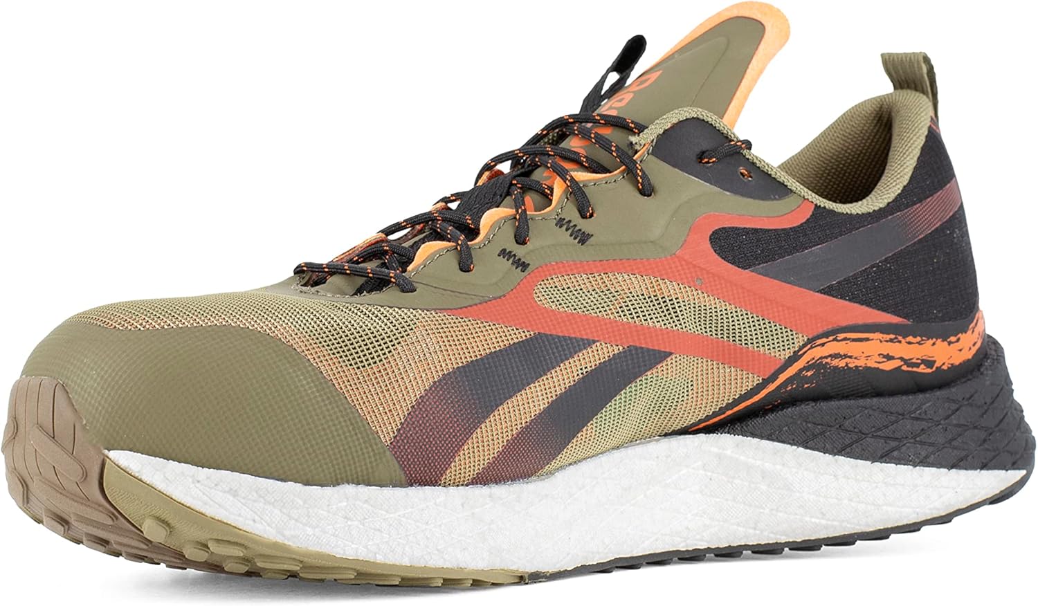 Мужские оксфорды Reebok Work Floatride Energy 3 Adventure с композитным носком, Olive — фото 4
