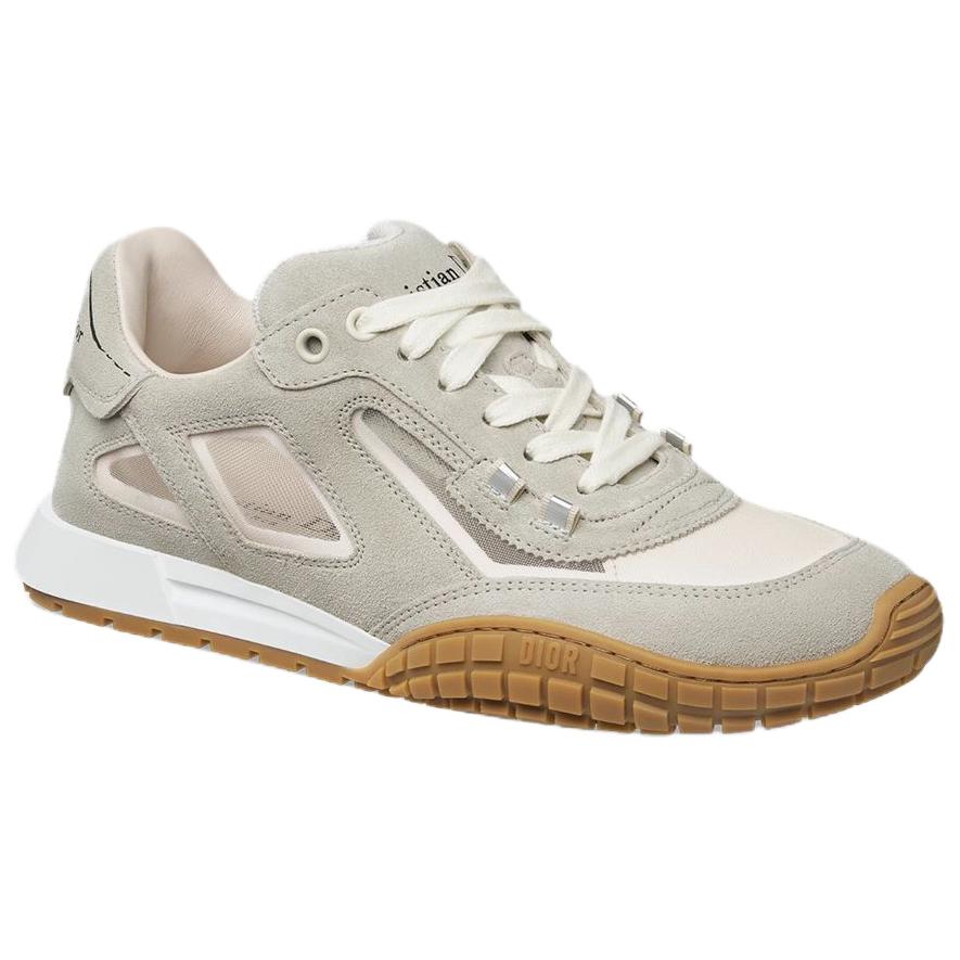Женские кроссовки Tech Low top Casual серые DIOR, Original Shoe Box Included — фото 4