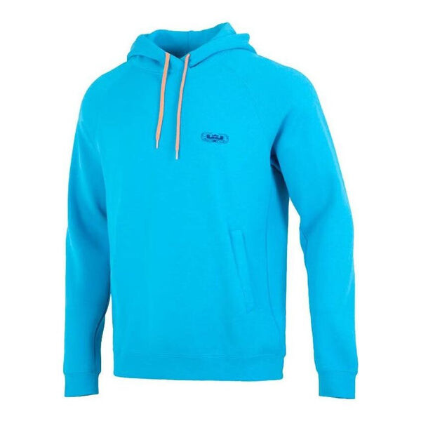 

Толстовка Nike Solid Color Alphabet Drawstring Hooded Long Sleeves Hoodie Men's Blue, синий