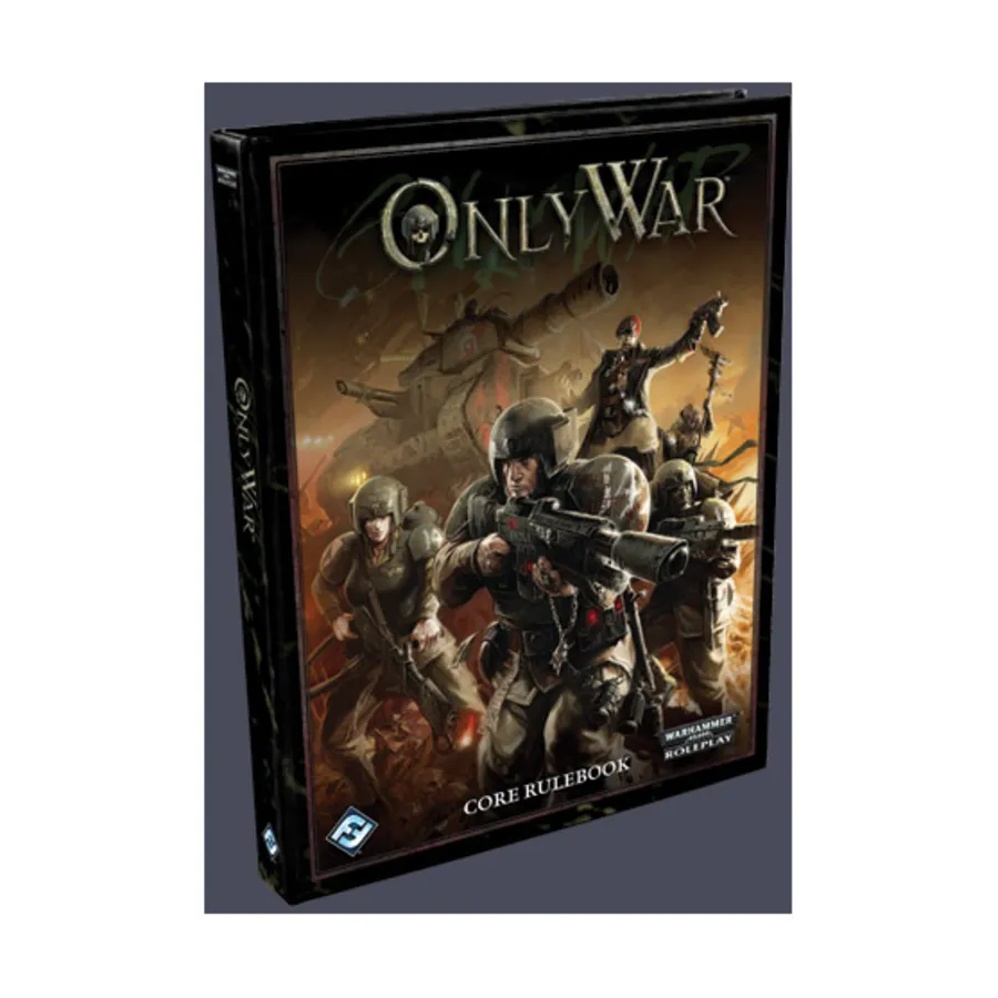 

Only War - Core Rulebook, Warhammer 40,000 Role Playing - Only War, твердый переплет