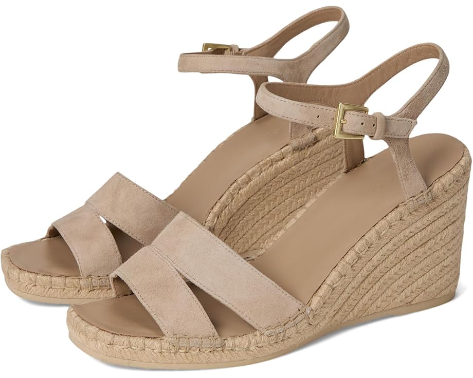 Туфли Vince Gwen Espadrille Sandals, цвет Taupe Clay Beige Suede
