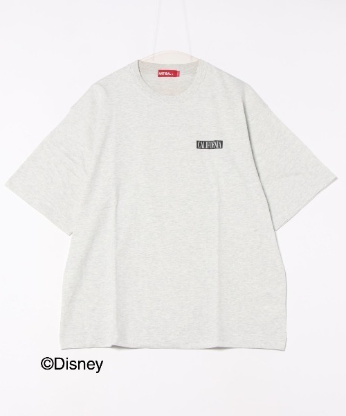 

Футболка с коротким рукавом, принт "Микки Маус Калифорния", бренд Antibal, белый