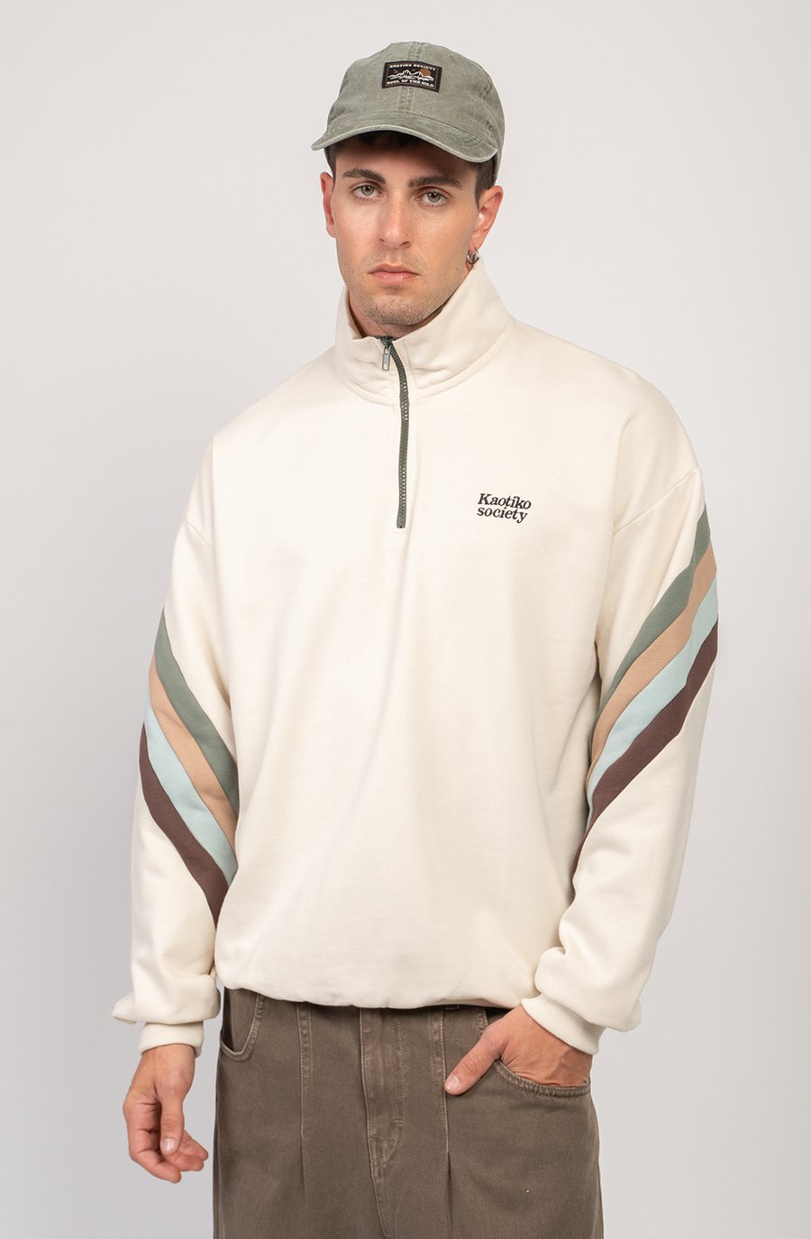 

Толстовка Kaotiko CREW WALKER SOCIETY ZIPPER UNISEX, Bone/Green, Белый, Толстовка Kaotiko CREW WALKER SOCIETY ZIPPER UNISEX, Bone/Green