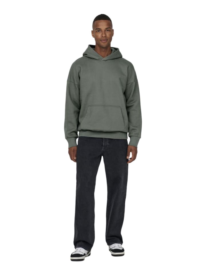 

Джинсы ONSFADE LOOSE комфорт/свободный черный цвет Only&Sons