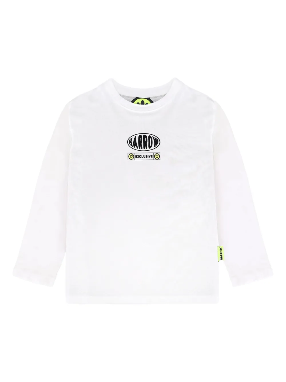 

Футболка с длинными рукавами и графичным принтом Barrow kids, белый