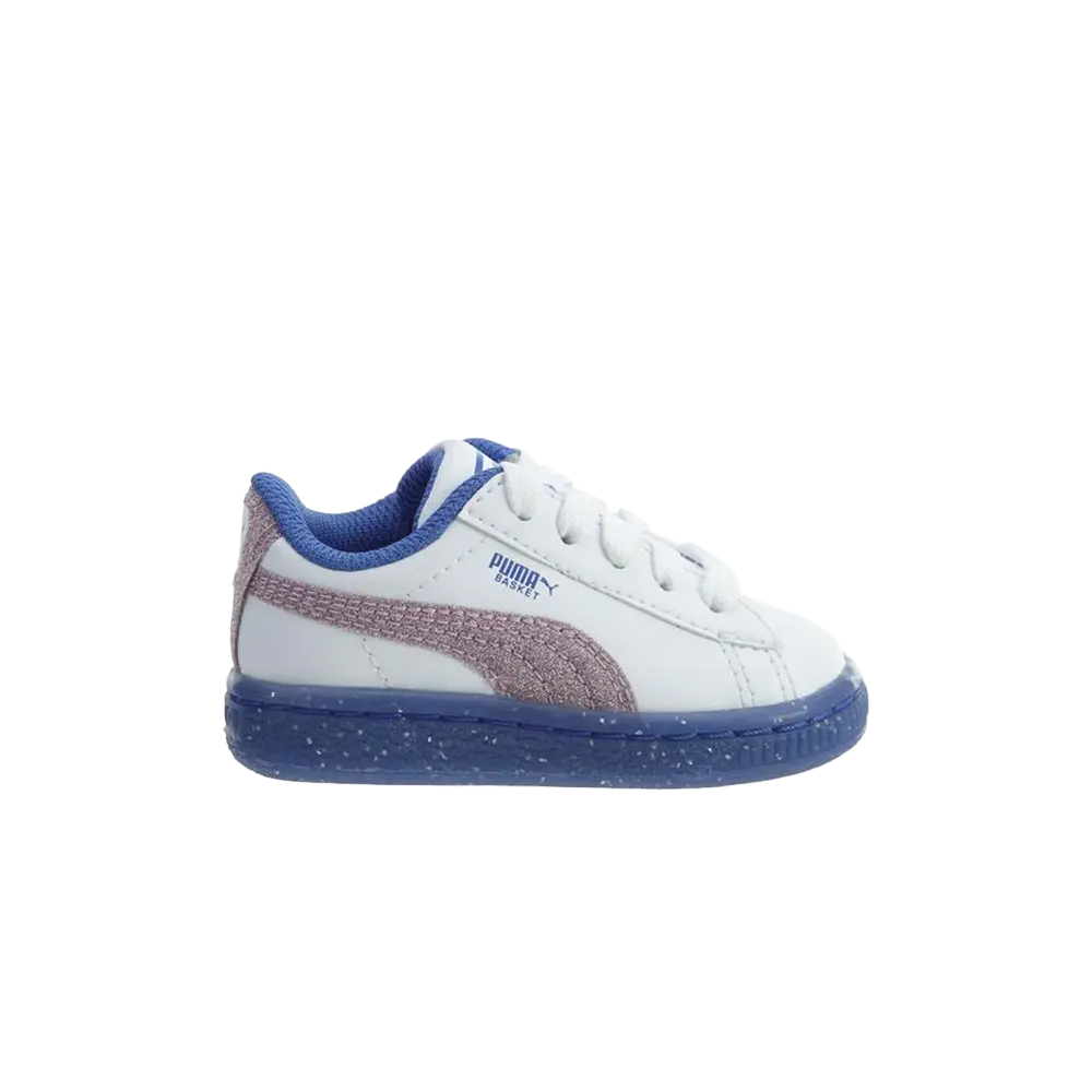 

Кроссовки Basket Iced Glitter 2 Toddler Puma, фиолетовый