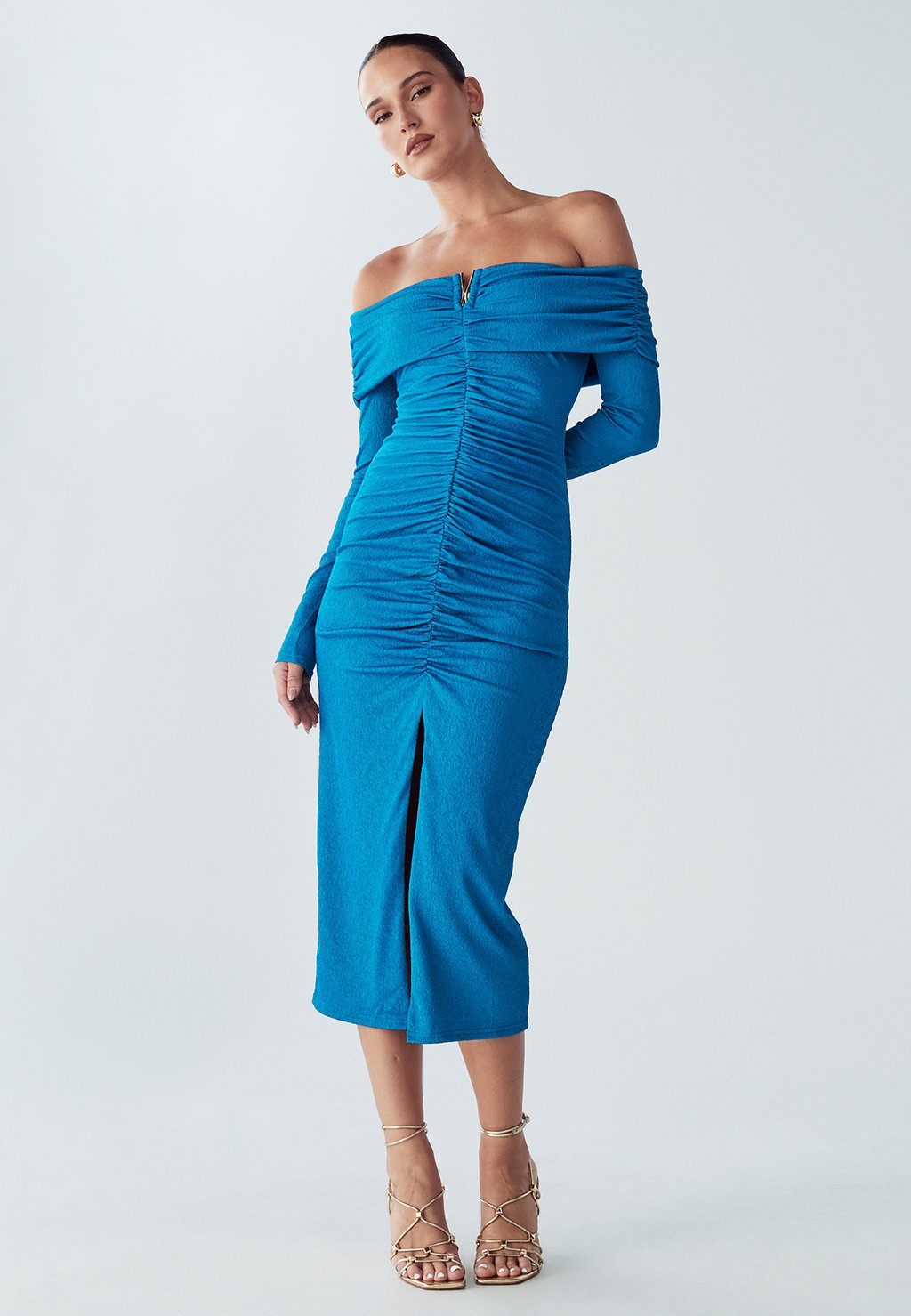 

Коктейльное/вечернее платье AYSHA MIDI - Jersey dress BWLDR, синий