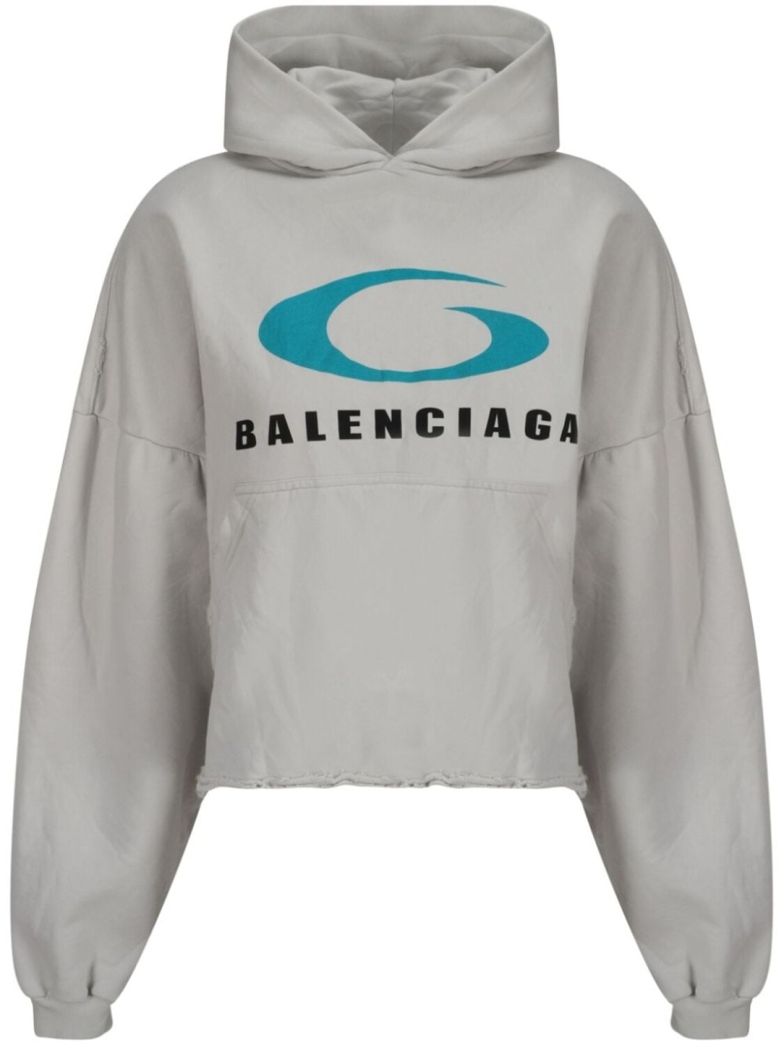 

Balenciaga толстовка с капюшоном Loop Sports Icon, белый