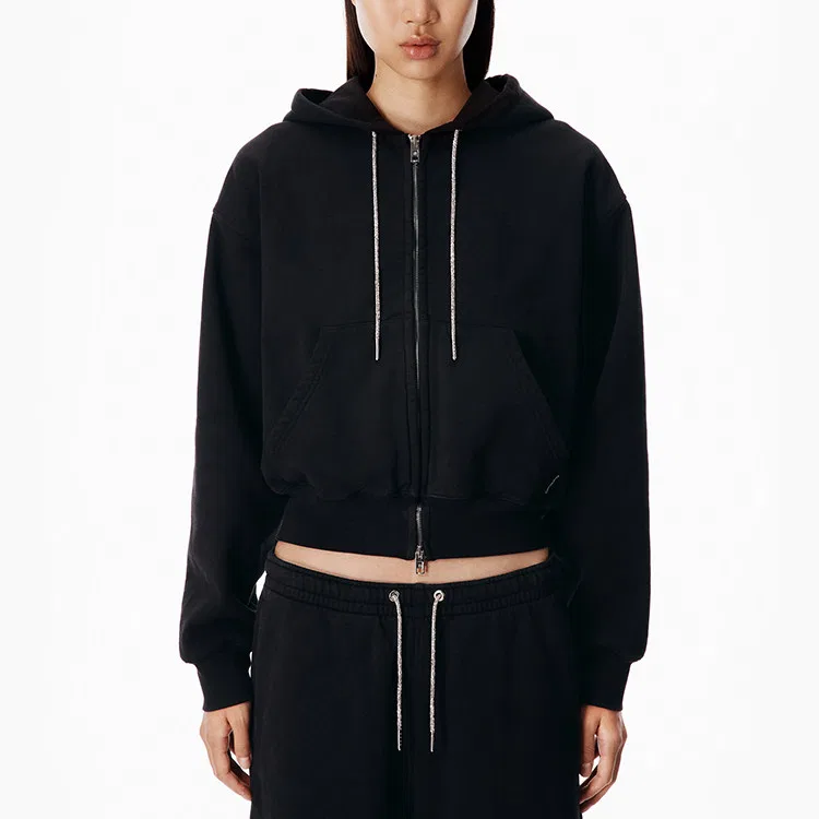 Свитшот женский SS26 Alexander Wang, Black — фото 3
