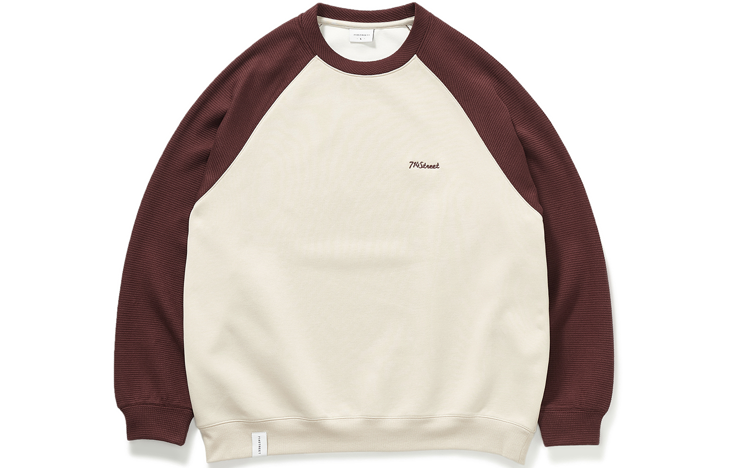 

Свитшот Unisex 714STREET, красно-белый
